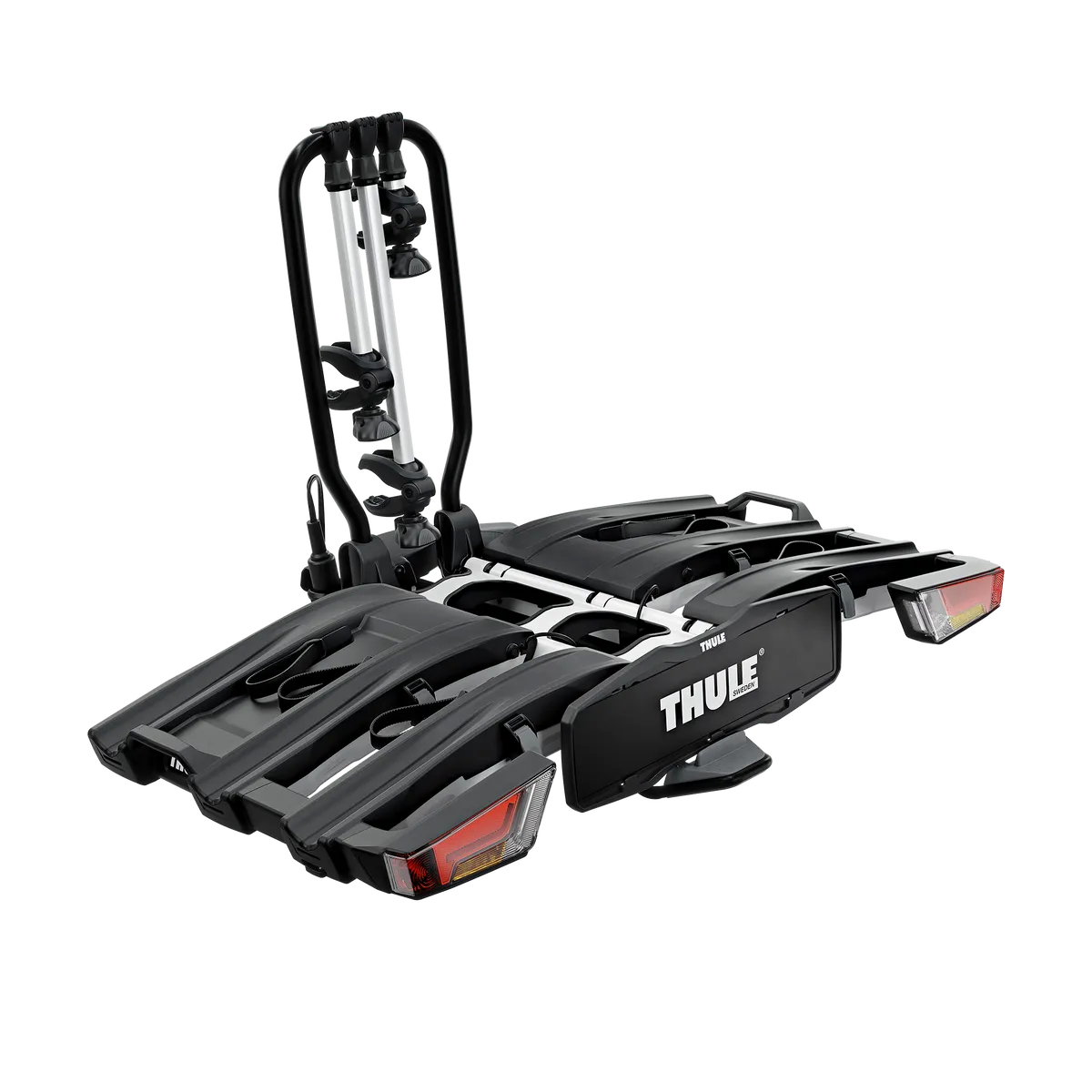 Thule EasyFold XT 3 934 fietsendrager voor 3 fietsen zwart met aluminium