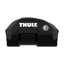 Thule Edge Raised Rail voeten voor Thule Edge dakdragersystemen 4 stuks zwart