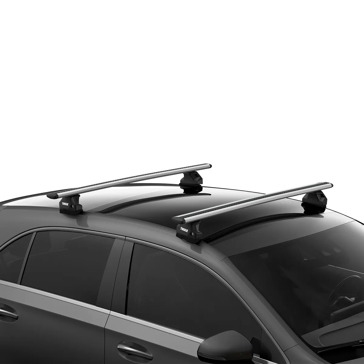 Thule Evo Fixpoint voeten voor Thule Evo dakdragers 4 stuks zwart