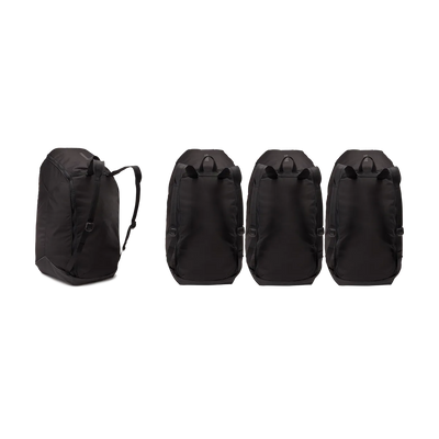 Thule GoPack Backpack Set 4-pack rugzakken voor bagagedragers zwart