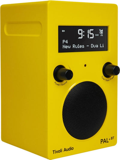 Tivoli PAL+BT YELLOW tafelradio