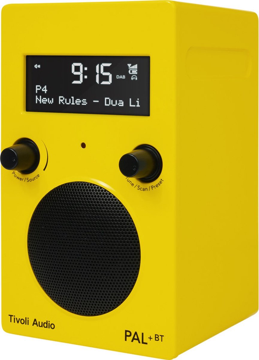 Tivoli PAL+BT YELLOW tafelradio