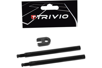 Trivio Ventielverlenger 80mm set incl sleutel