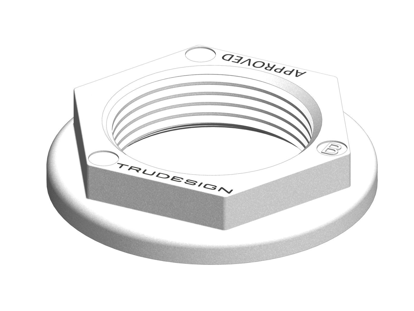 TruDesign Moer 32 mm (1 1/4 inch) BSP wit