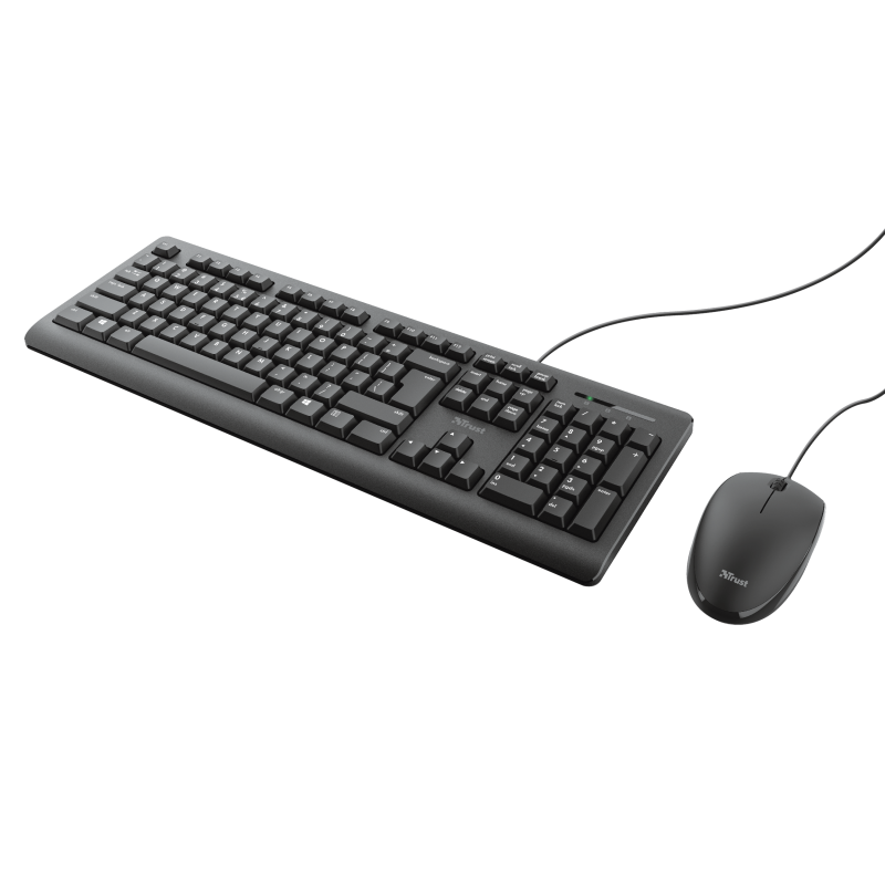 Trust Primo wireless deskset toetsenbord met muis