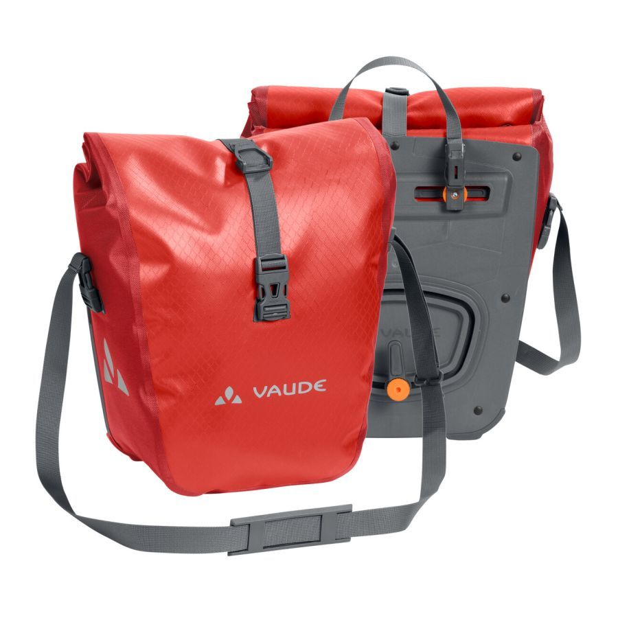 Vaude Aqua front voortassen voor fiets lava