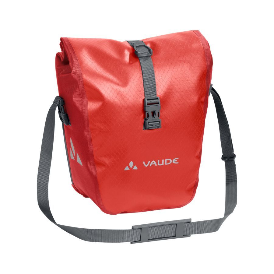 Vaude Aqua front voortassen voor fiets lava