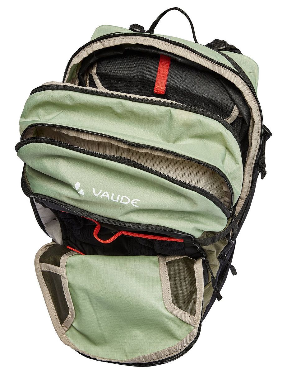 Vaude Bike Alpin 25+5 fietsrugtas groen