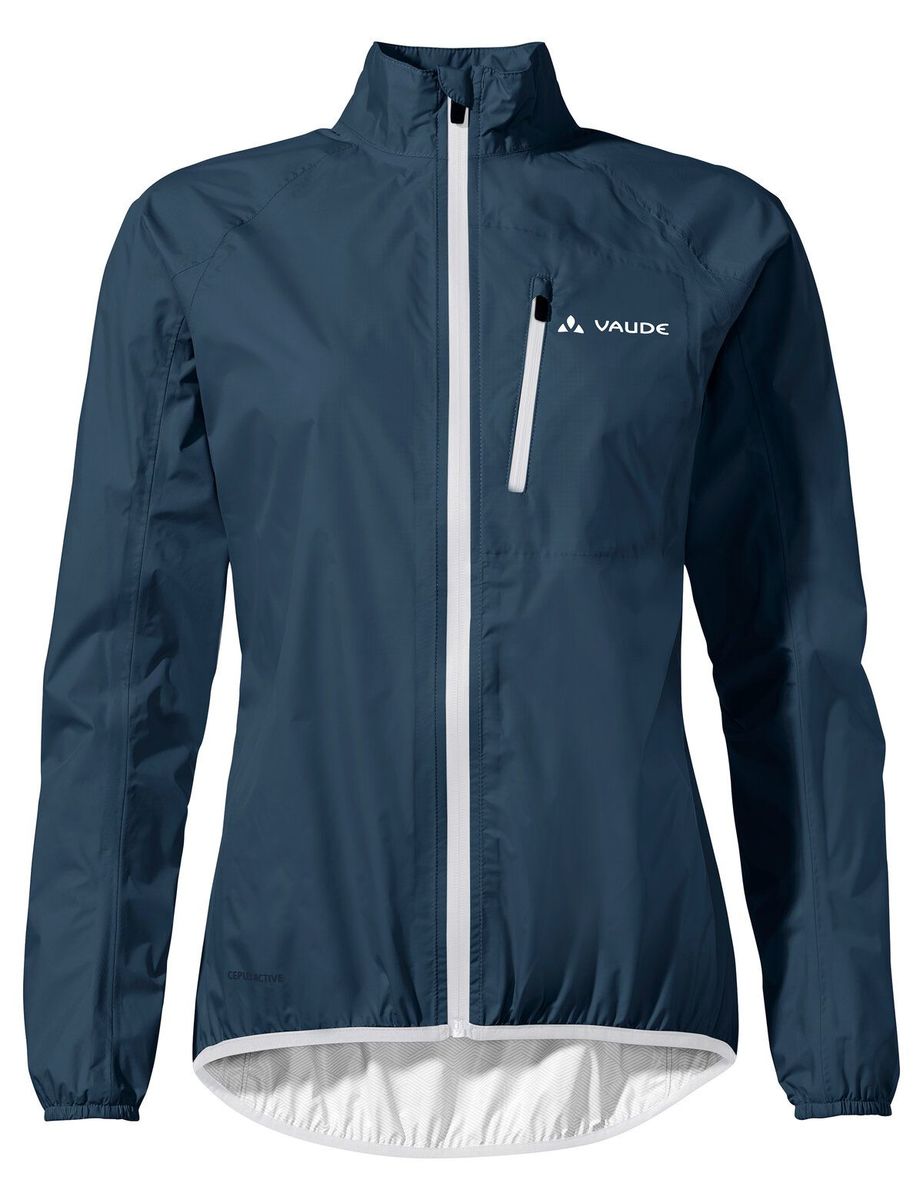 Vaude Drop III Regenjack donker blauw dames