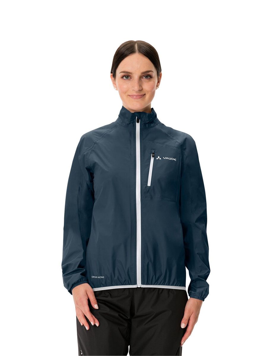 Vaude Drop III Regenjack donker blauw dames