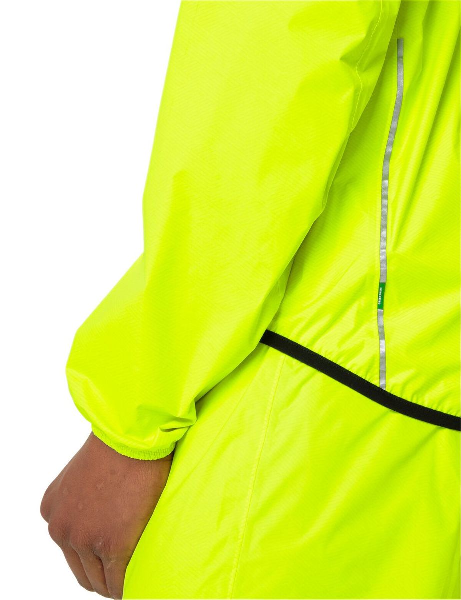 Vaude Drop III Regenjack neon geel heren