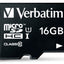 Verbatim VB44082 Micro SDXC Card 16Gb Class 10 inclusief adapter