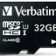 Verbatim VB44083 Micro SDXC Card 32Gb Class 10 inclusief adapter