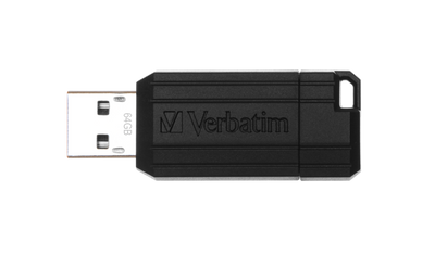 Verbatim VB49063 USB DRIVE 2.0 pinstripe 16Gb black