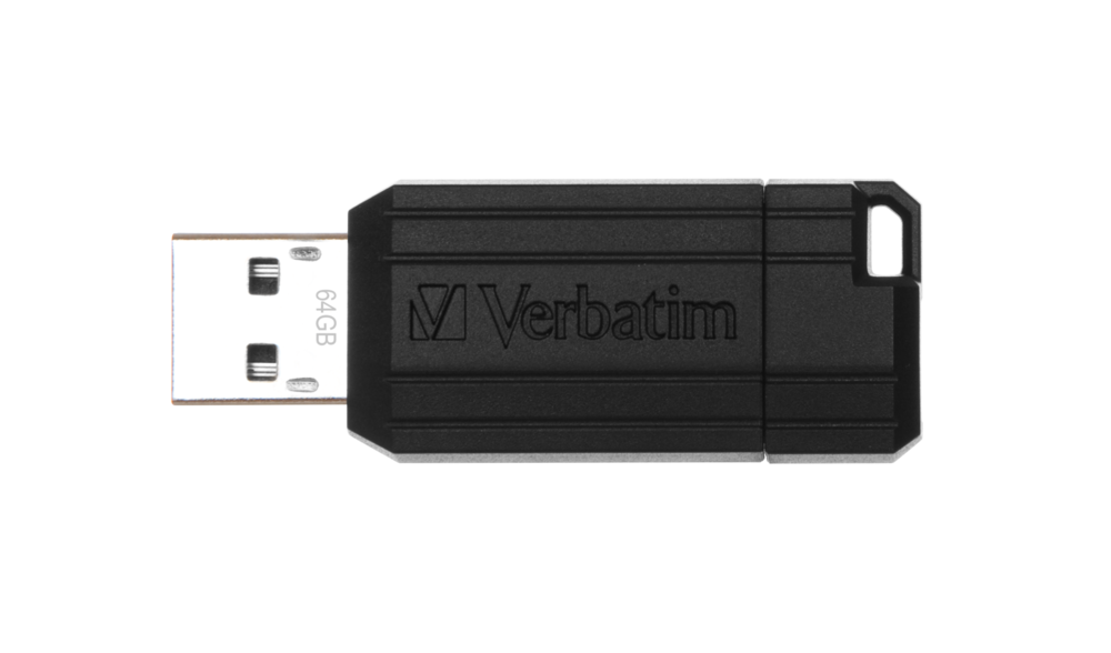 Verbatim VB49064 USB DRIVE 2.0 pinstripe 32Gb black