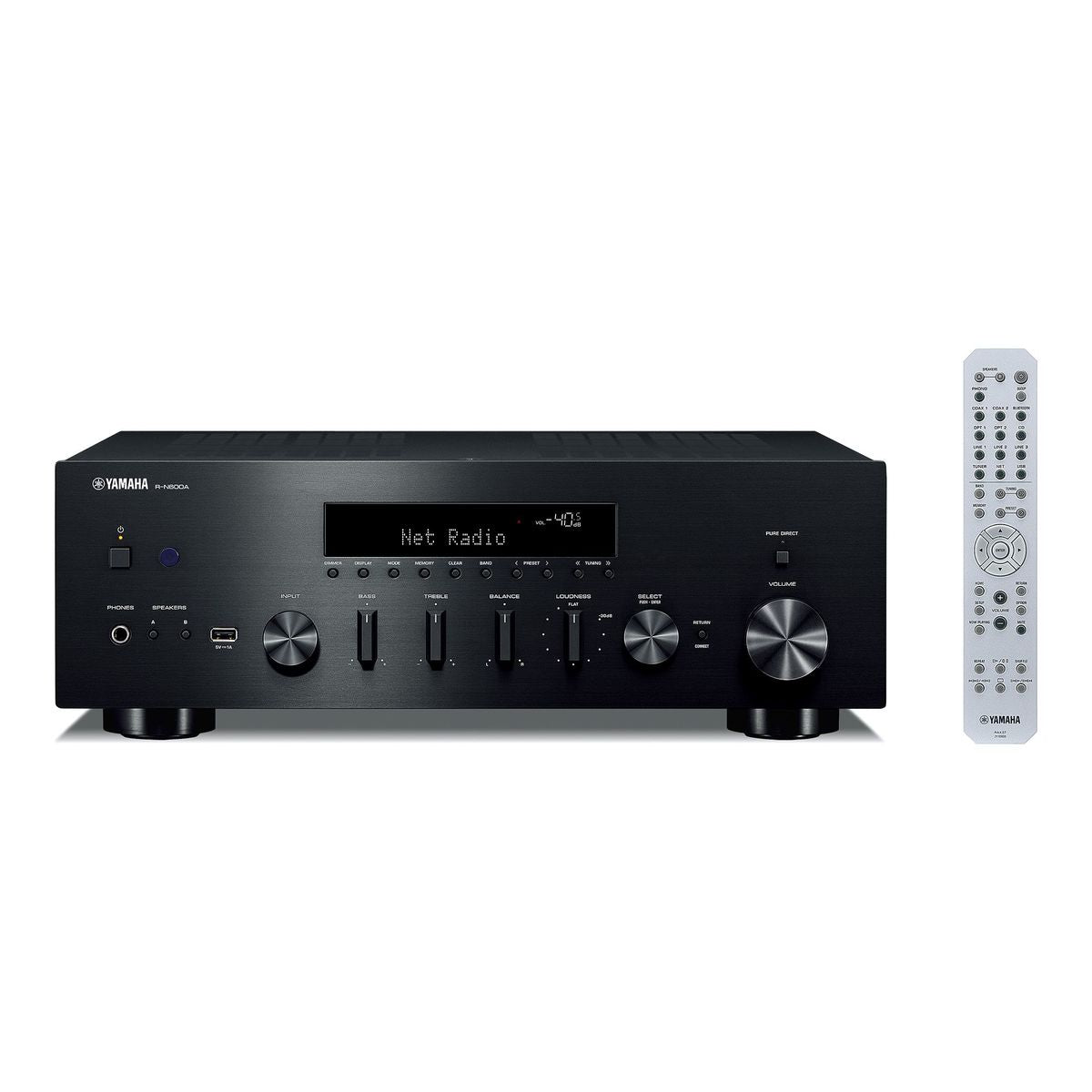 Yamaha RN600A ZWART Netwerk receiver met MusicCast