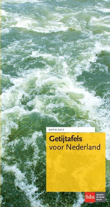 ANWB Getijtafels in Nederland 2017