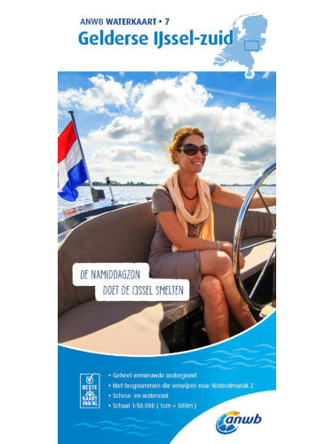 ANWB Waterkaart 7 Gelderse IJssel-Zuid