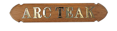 ARC Letter "E" 8 cm voorgeboord