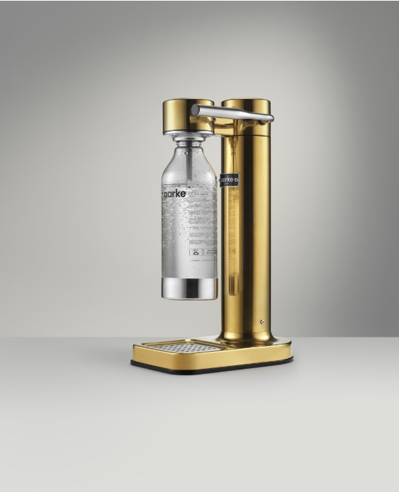 Aarke CarbonatorII-Brass Soda water maker