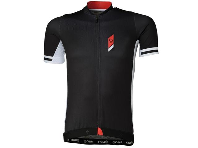 Agu Avio fietsshirt korte mouwen zwart heren