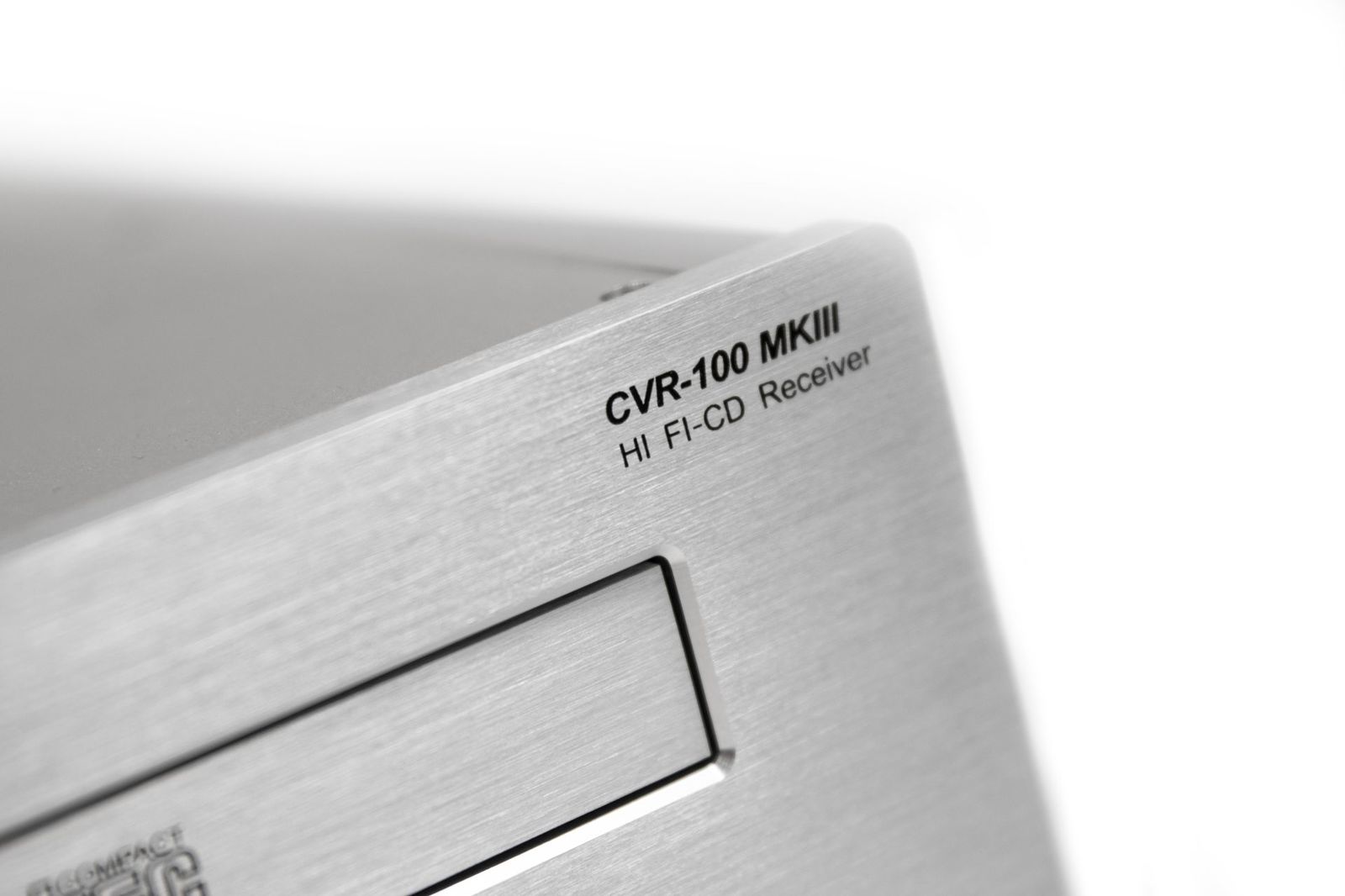 Block Audio CVR-100+ MKIII zilver met Cd-speler en internet radio ingebouwd