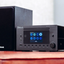 Block Audio MHF-900 Black met speakers ingebouwde CD speler en klok