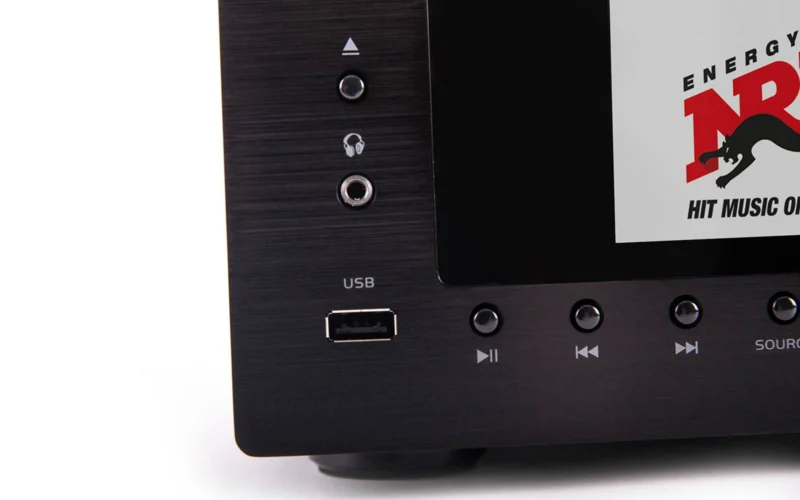 Block Audio MHF-900 SOLO Black Micro model met ingebouwde CD speler en klok