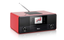 Block Audio SR-50 Red Alles-in-één stereo 2.1 radio met CD speler