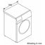 Bosch WGG256A7NL Wasmachine