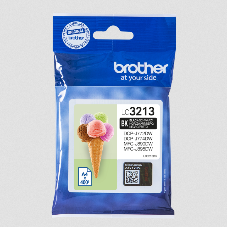 Brother LC-3213BK geschikt voor ca. 400 pagina´s printen