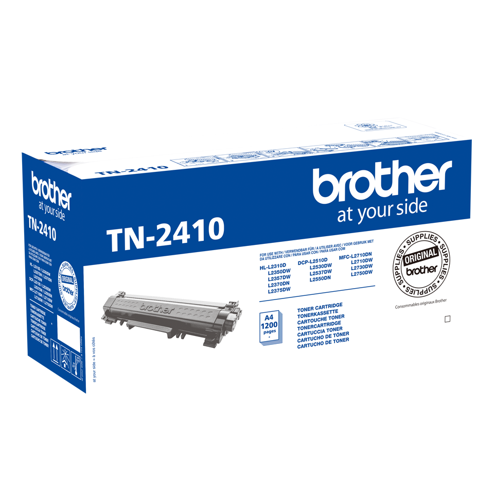 Brother TN-2410 geschikt voor ca. 1200 pagina´s printen