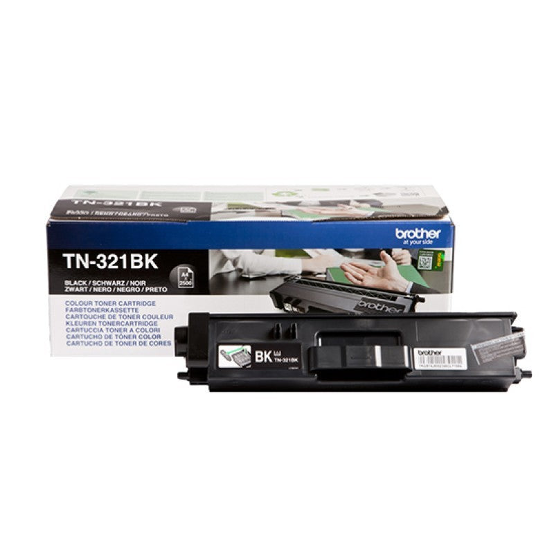 Brother TN-321BK Tonar Voor Ca. 2500 Pagina´s