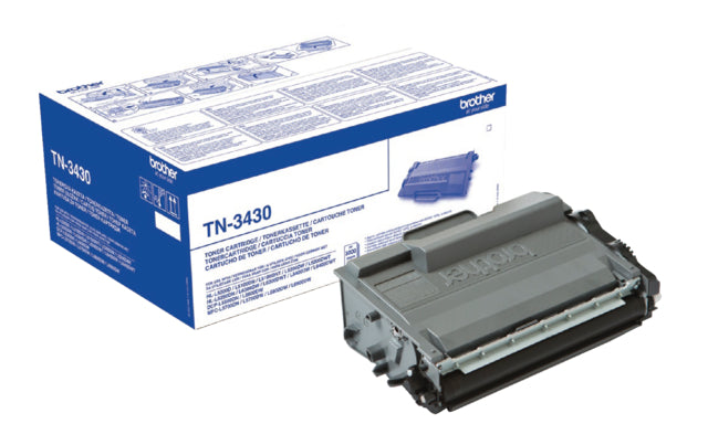 Brother TN-3430 Toner Voor Ca. 3000 Pagina´s Afdrukken