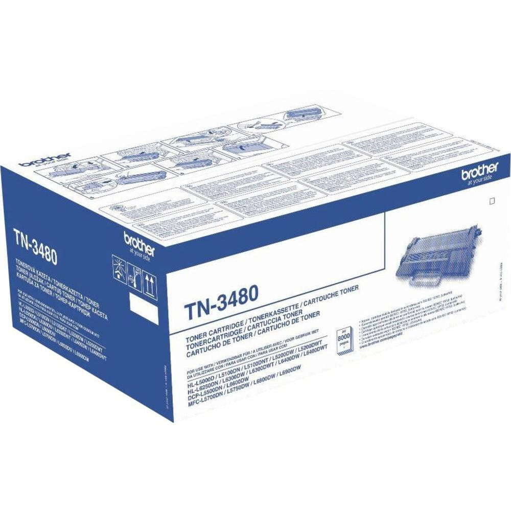 Brother TN-3480 inkt voor 8000 Pagina´s