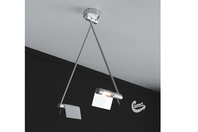 CSW 8037/31S Flexibele Plafondlamp met 2 Led Lichten