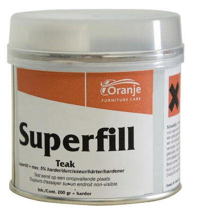 CSW Superfill Teak 200 gr voor het opvullen oneffenheden in het teakhout