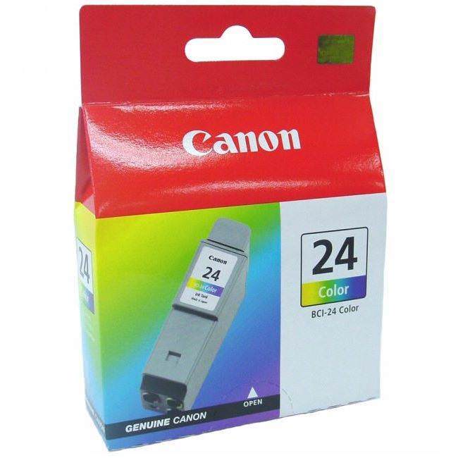 Canon BCI-24C. tri-colour standaard capaciteit, inhoud 15ml voor S300