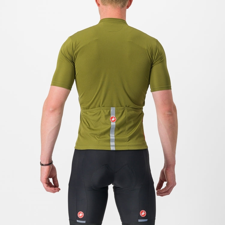 Castelli Classifica fietsshirt korte mouwen groen heren