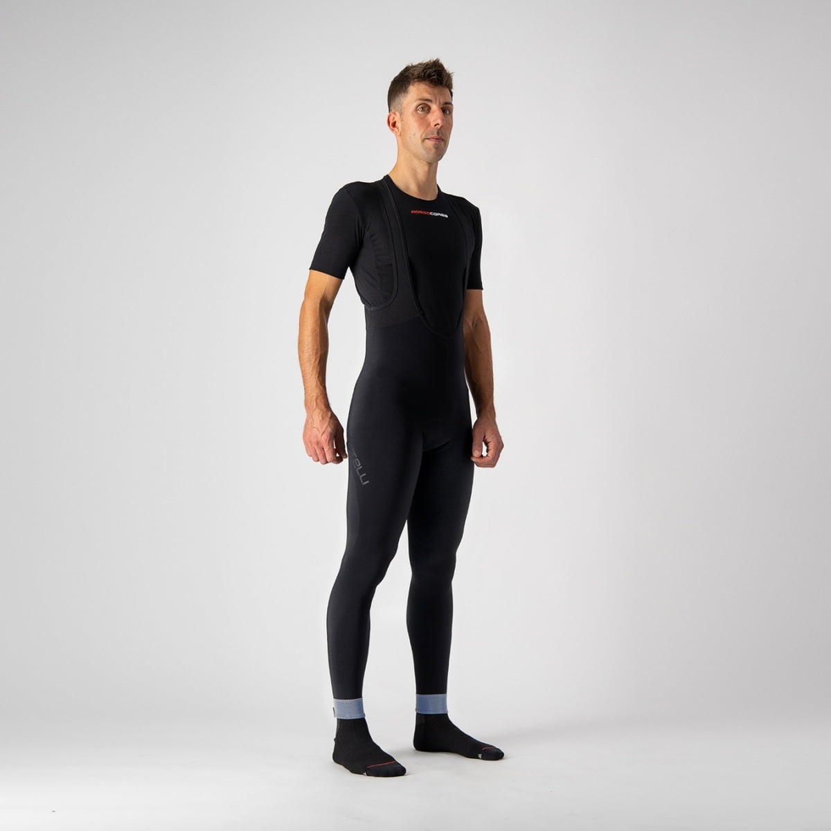 Castelli Tutto nano fietsbroek lang zwart heren