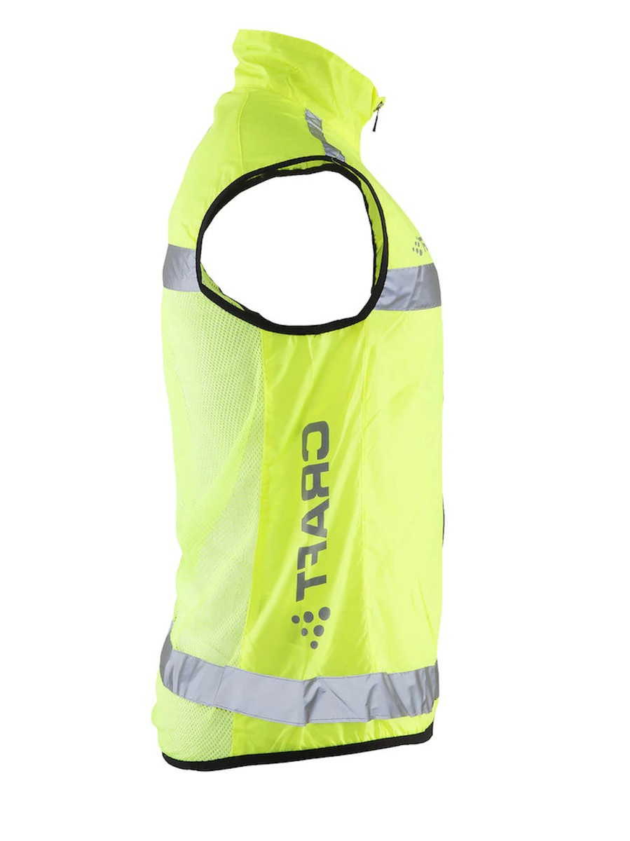 Craft Active Run Safety Vest veiligheidsvest geel unisex