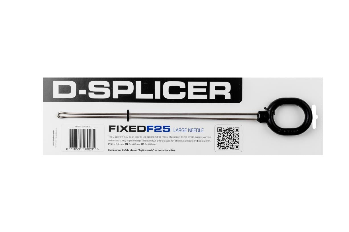 D-Splicer Fixed F-25 treknaald geschikt voor Dyneema lijnen 6-8 mm