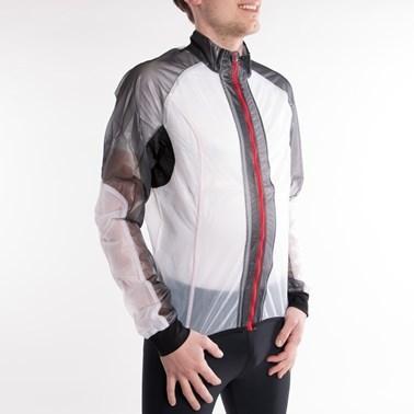 Dainese Wind-fight Full Zip fiets windjack wit met zwart heren