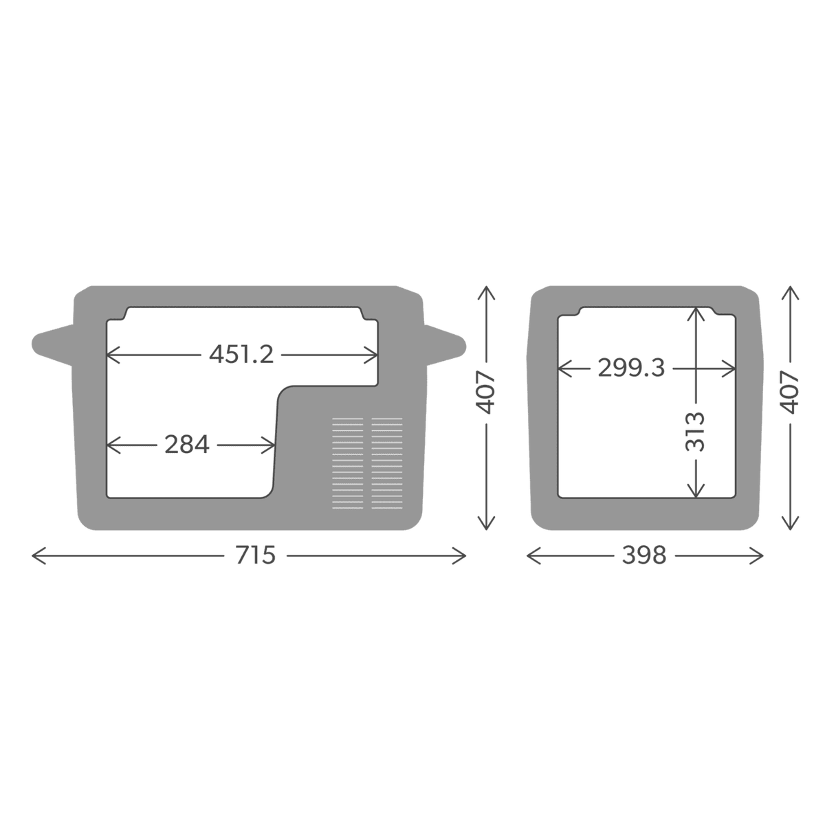 Dometic CFF35 Elektrische koelbox, 35 liter