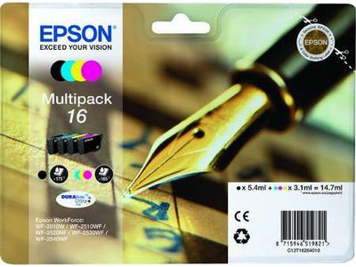 Epson 16 Inkjet Multipack (4 kleuren)