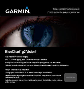 Garmin VPC-022R East Coast AUS. micro SD G2 vision card East Coast Australie