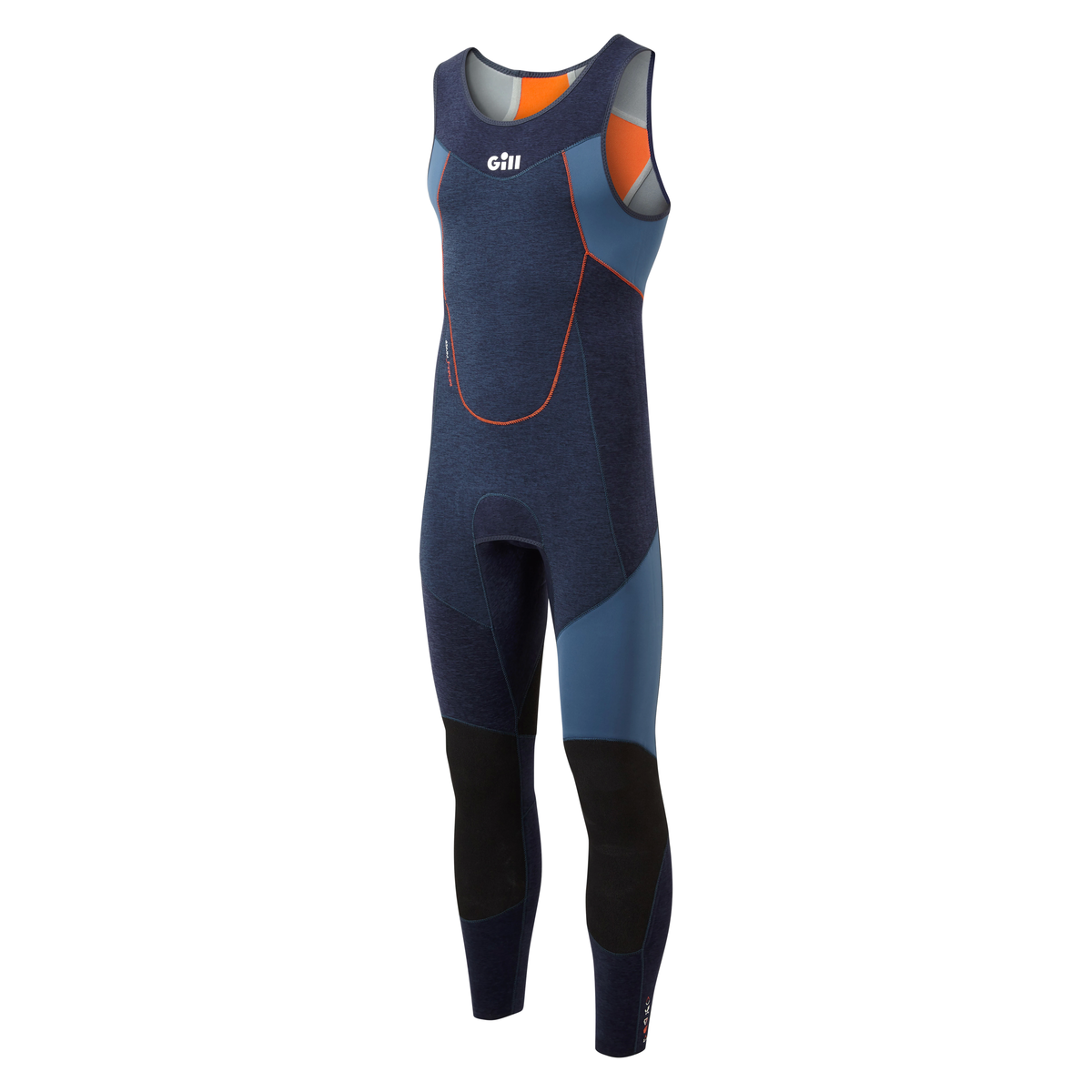 Gill Race FireCell Skiff Suit 3.5 mm long john wetsuit blauw heren