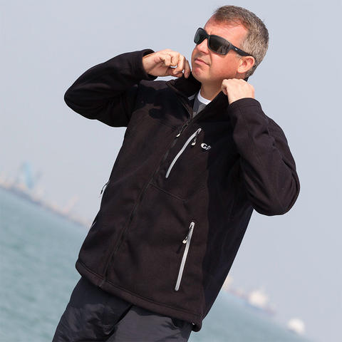 Gill Windproof Fleece Jacket gelamineerd ademende middenlaag