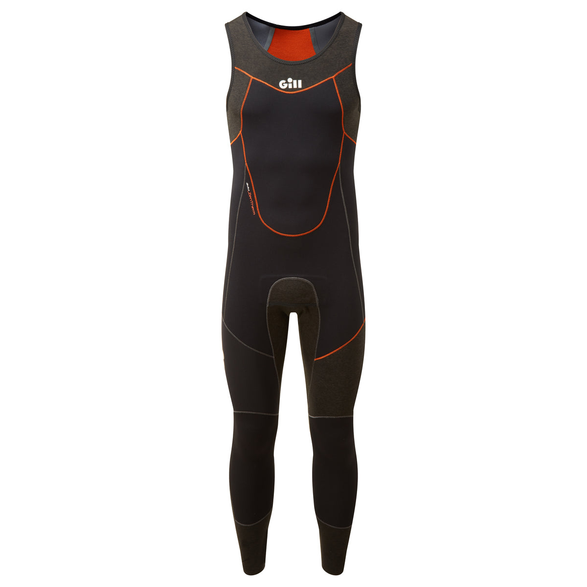 Gill Zentherm Skiff Suit 3 mm long john wetsuit zwart heren