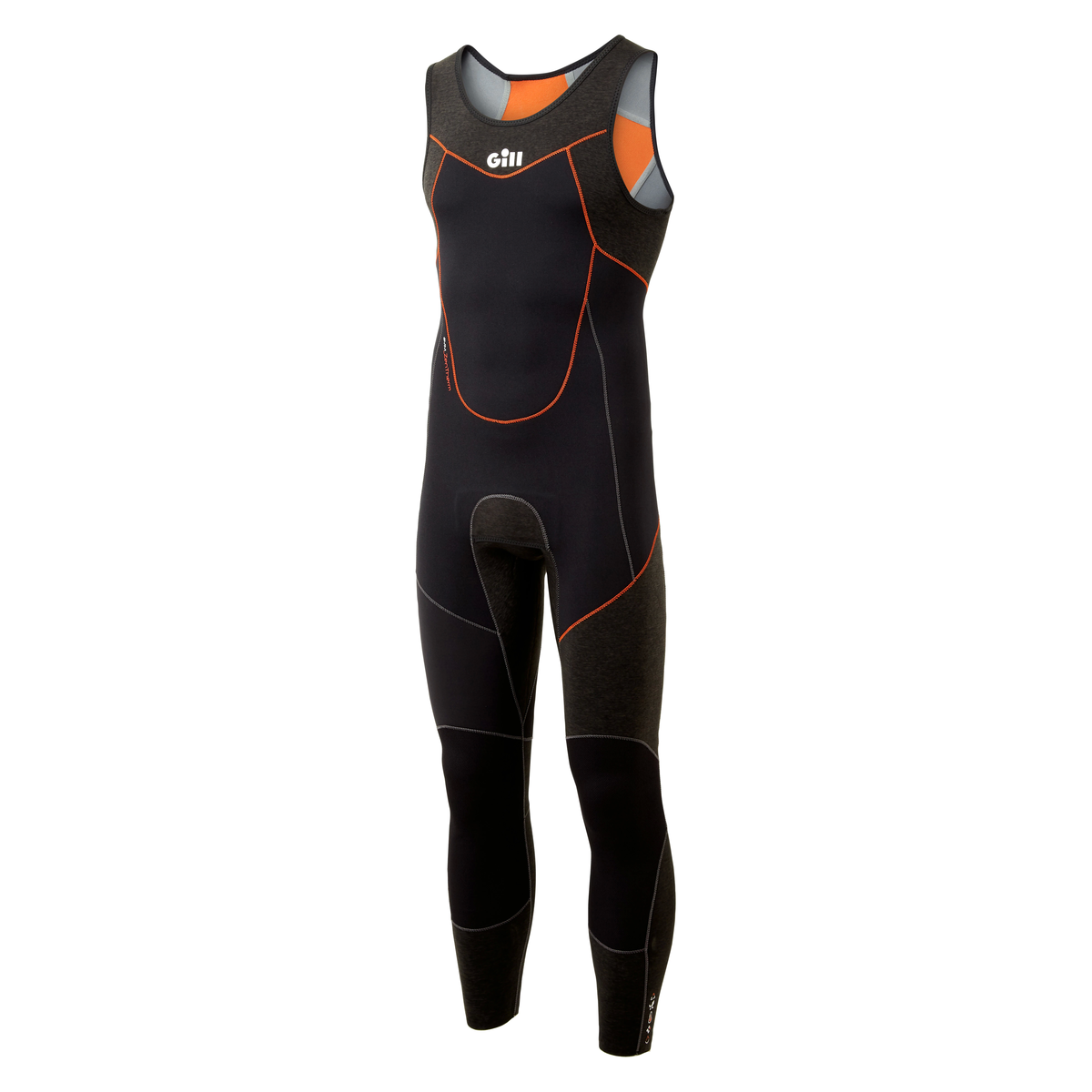 Gill Zentherm Skiff Suit 3 mm long john wetsuit zwart heren